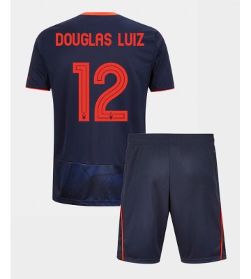 Nottingham Forest Douglas Luiz #12 Dětské Alternativní Dres 2025-26 Krátký Rukáv (+ trenýrky)